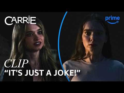 Carrie Finds Out The Truth About Her Friends | Carrie | Clip | Prime Video