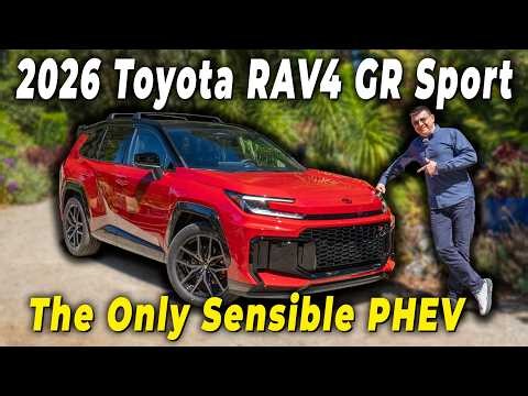 2026 Toyota RAV4 GR Sport - The Only Plug In Hybrid That Makes Sense In America (anymore)