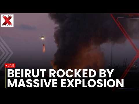 Southern Beirut Attack Live : Airstrike hits southern Beirut causing massive explosion| NewsX World