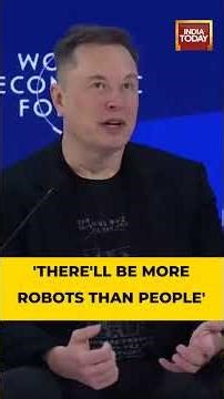 Elon Musk: 'There'll be more robots than people' in future of abundance