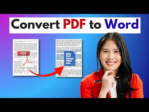 TOP 3 BEST FREE PDF to Word Software | PDF to Word OCR Software Review 2026