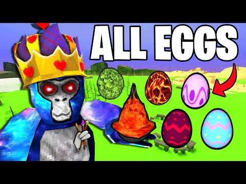 Gorilla Tag MASSIVE EGG HUNT?