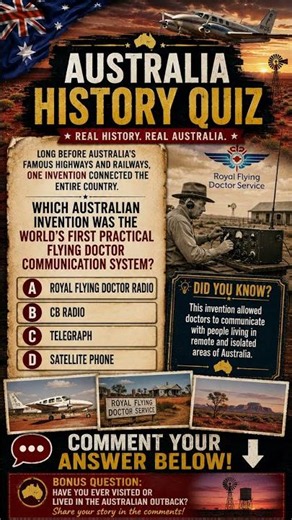 🏥✈️ The Australian Invention That Saved the Outback 🇦🇺 #history #australia #australiadiaries