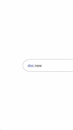 Create Google Docs, Sheets & Slides Instantly (doc.new Trick)