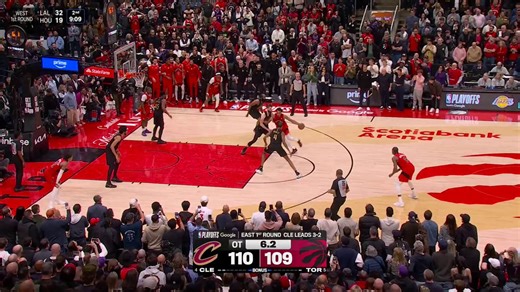 This shot is gonna be replayed forever if the Raptors win this series