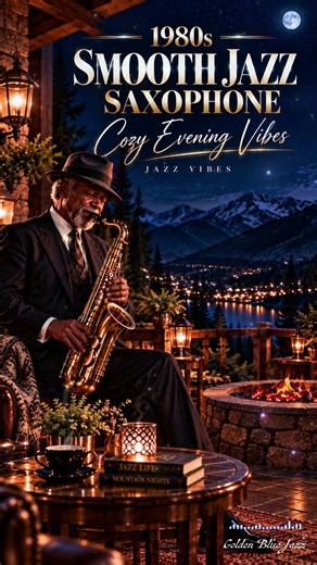 1980s Smooth Jazz Saxophone 🎷 Cozy Evening Jazz Vibes