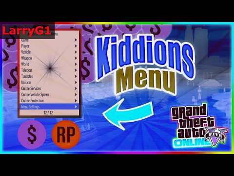 GTA 5 MOD MENU DOWNLOAD FREE - GTA 5 ONLINE KIDDIONS MOD MENU - GTA V CHEATS NTY