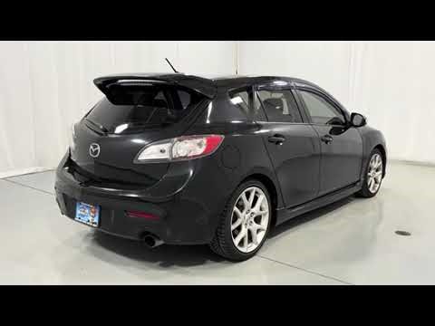 2012 Mazda Mazda3 MazdaSpeed3 Touring FWD 6-Speed Manual 2.3L 4-Cylinder Turbocharged DOHC