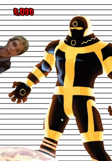 How Big Is Exitar From Marvel?