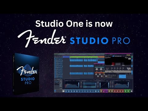 Studio One is now Fender Studio Pro 8! | New Features