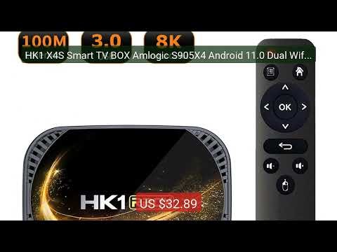 HK1 X4S Smart TV BOX Amlogic S905X4 Android 11.0 Dual Wifi Sup... — Hot Deal 2026 | Limited Offer!