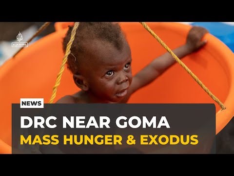 Urgent hunger crisis near Goma: Millions displaced in DRC face severe malnutrition