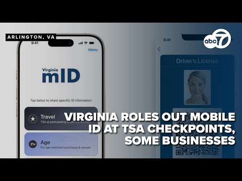Traveling Virginians can use Mobile ID at 250+ TSA checkpoints, some businesses