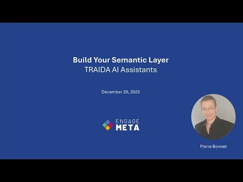 TRAIDA Build Your Semantic Layer