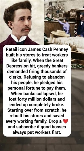 How J.C. Penney Lost $40 Million To Save His Workers