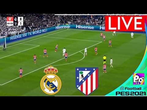 🔴LIVE : REAL MADRID VS ATLETICO MADRID | LALIGA 2026 | EL DERBY LIVE NOW | SIMULATION