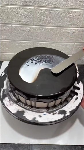 truffle chocolate marble design cake #cakedesign​ #cake​ #chocolatecake#ytshorts#viralvideo​ #reels​