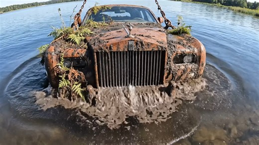 We Found a $600.000 Rolls-Royce Phantom Abandoned in the Lake | Full POV Restoration. We discovered an abandoned Rolls-Royce Phantom hidden deep in the forest—once a symbol of ultimate luxury, now rusted, dirty, and completely neglected. This video documents a full POV Rolls-Royce Phantom restoration, filmed step by step in immersive ASMR with no narration or background music. You’ll witness the entire luxury car restoration process from start to finish: detailed exterior inspection, heavy rust 