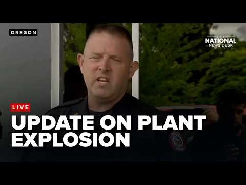 Officials give update on chemical plant implosion at the Nippon Facility in Oregon