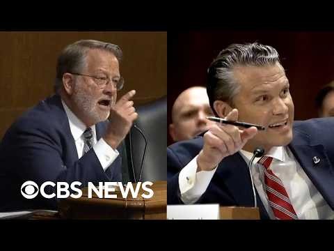 Watch: Sen. Peters calls Hegseth a "failure" over Iran war