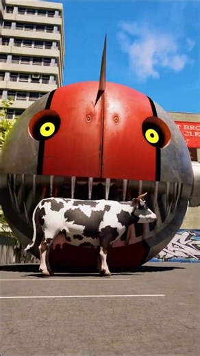 ROBOT PAC-MAN VS ROBOT MONSTER PAC #animation #gaming