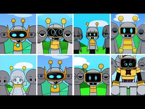 Incredibox - Sprunki but ONLY FUN BOT in ALL Different Mods