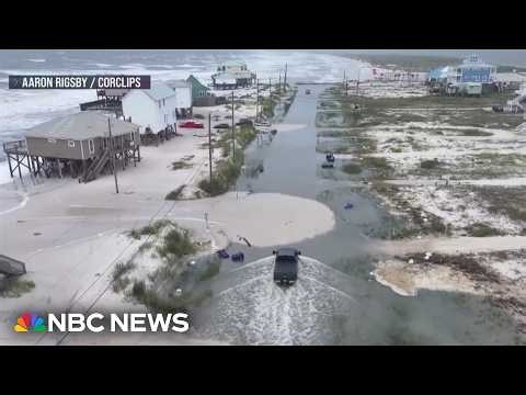 Tropical Storm Bertha makes landfall