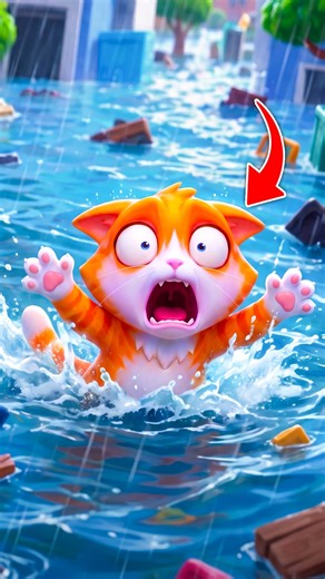 CAN YOU SURVIVE THE FLOOD?! #iamcat