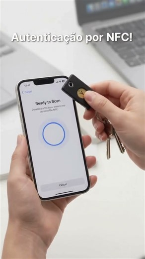 Como Proteger Suas Contas Contra Hackers com a Yubico Security Key C NFC | Digitec Shop