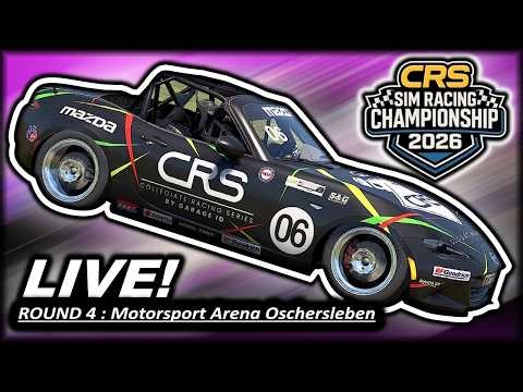 🔴 LIVE: CRS Round 4 at Motorsport Arena Oschersleben | CRS Sim Racing Championship 2026