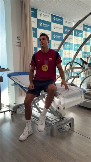Rodri's medical revision ✅ #fcbarcelona #shorts