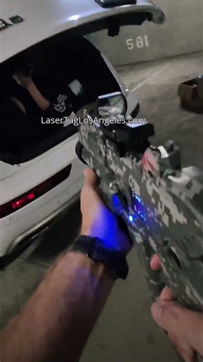 Watch this laser tag battle unfold in LA 🔥