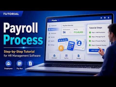 Payroll Process Made Easy with PixelsHR | Step-by-Step HR Software Tutorial
