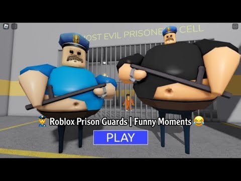 👮 Roblox Prison Guards | Funny Moments 😂#robloxgames