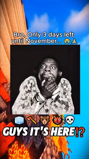 THE REMEMBER NOVEMBER COUNTDOWN IS ALMOST OVER... ✌💀