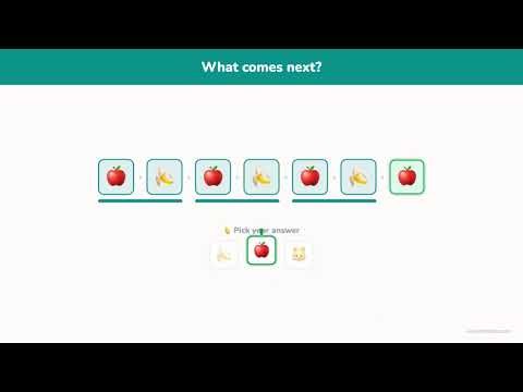 Continue the Pattern | What Comes Next? | Solve it! Maths (Algebra 0.1)