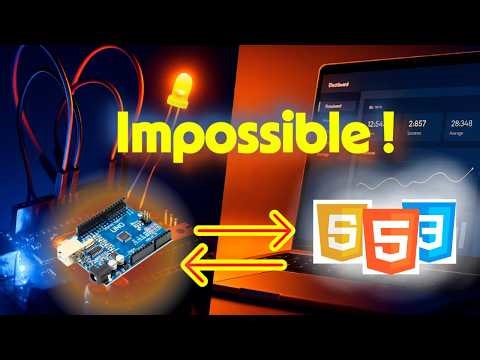 Impossible? I Built a Real-Time IoT System (Arduino + Web Control)