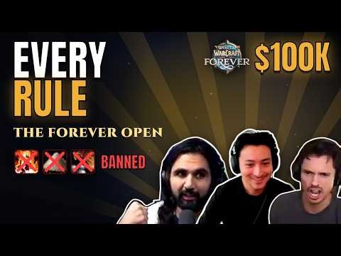 The $100K Forever Open: Every Rule Explained (WoW Forever Duel Tournament)