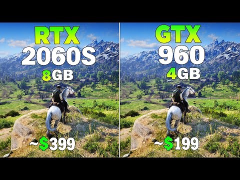RTX 2060 Super vs GTX 960 - Test in 8 Games