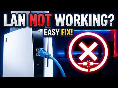 PS5 Wired LAN Not Working (Fix It Fast)