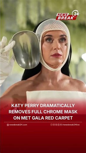 Katy Perry Reveals Stunning Met Gala Look | Mask to Glam Transformation