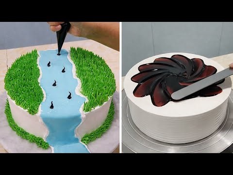 Easy & Quick Cake Decorating Like A Pro For Everyone | So Yummy Cake Tutorials