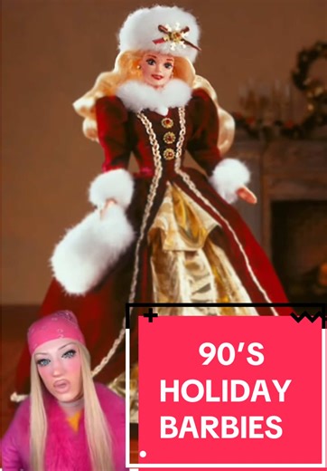 90's Holiday Barbies