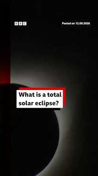 What will you see during the eclipse? #Eclipse #bbcnews