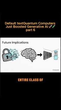 Quantum Computers Just Boosted Generative AI 🚀🧪 #deeplearning #aimodels