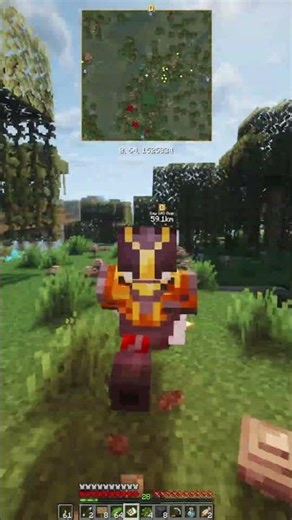 Day 104 of walking 2000 blocks everyday until I reach the world border #minecraft #gaming