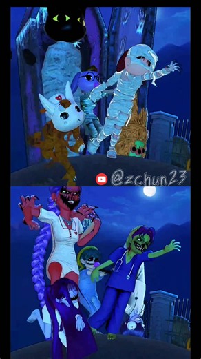 DARK NIGHT💀ANIMAL HOSPITAL vs KPOP DEMON HUNTER #animalhospital #kpopdemonhunters #animation