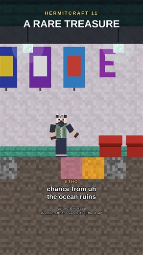Etho finds a rare treasure #hermitcraft #ethoslab