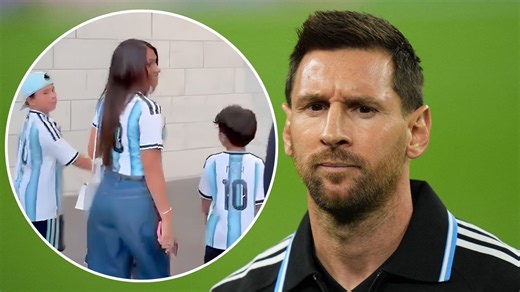 Lionel Messi, urmărit din tribune de soție și cei trei copii la Iordania - Argentina 1-3, un nou meci în care a scris istorie. Antonella Roccuzzo a atras toate privirile la Dallas. Video