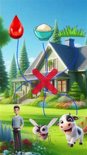 ayo subscribe kawan❤️ #kartun #kartunlucu #animasi #hiburan #nyamuk #manusia #sapi